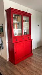 Buffetkast - kast rood, Huis en Inrichting, Ophalen, Zo goed als nieuw, 25 tot 50 cm, 200 cm of meer