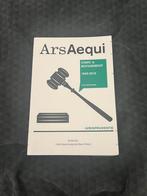 arsaequi staats & bestuursrecht, Boeken, Studieboeken en Cursussen, Verzenden, Gelezen, WO
