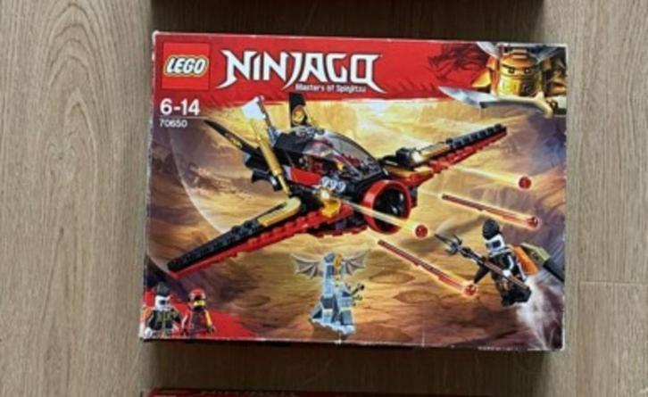 Lego Ninjago 70650 Destiny's wing, Kinderen en Baby's, Speelgoed | Duplo en Lego, Zo goed als nieuw, Lego, Complete set, Ophalen of Verzenden
