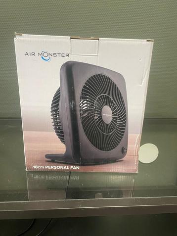 Airmonster tafelventilator - 5 voor €25 - Opruiminging deal beschikbaar voor biedingen