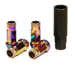 Muteki SR48 Neochrome wielmoeren set M12 x 1.5 1.25, Ophalen of Verzenden