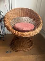 Stoel riet, Ophalen, Gebruikt, Bruin, Riet of Rotan