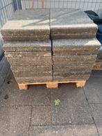 !! gratis grindtegels 50m2 !!, Tuin en Terras, Ophalen, Zo goed als nieuw, 10 m² of meer, Beton