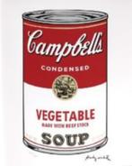 Andy Warhol(1928)Lithografie"Campbel Vegetable Soup" Ges Gen, Antiek en Kunst, Kunst | Litho's en Zeefdrukken, Ophalen of Verzenden