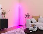 Calex RGB LED Vloerlamp met Afstandsbediening, Ophalen of Verzenden, Zo goed als nieuw, Metaal, 150 tot 200 cm