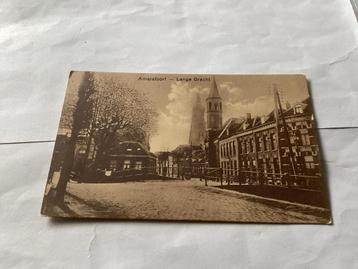 Oude Ansichtkaart Amersfoort Lange Gracht beschikbaar voor biedingen