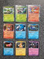 Pokémon 93 Holo’s en Reversed Holo’s kaarten uit SVI serie., Ophalen of Verzenden, Nieuw, Meerdere kaarten, Foil