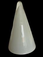 TeePee vintage glazen tafellamp design uit Frankrijk, Minder dan 50 cm, Ophalen of Verzenden, Zo goed als nieuw