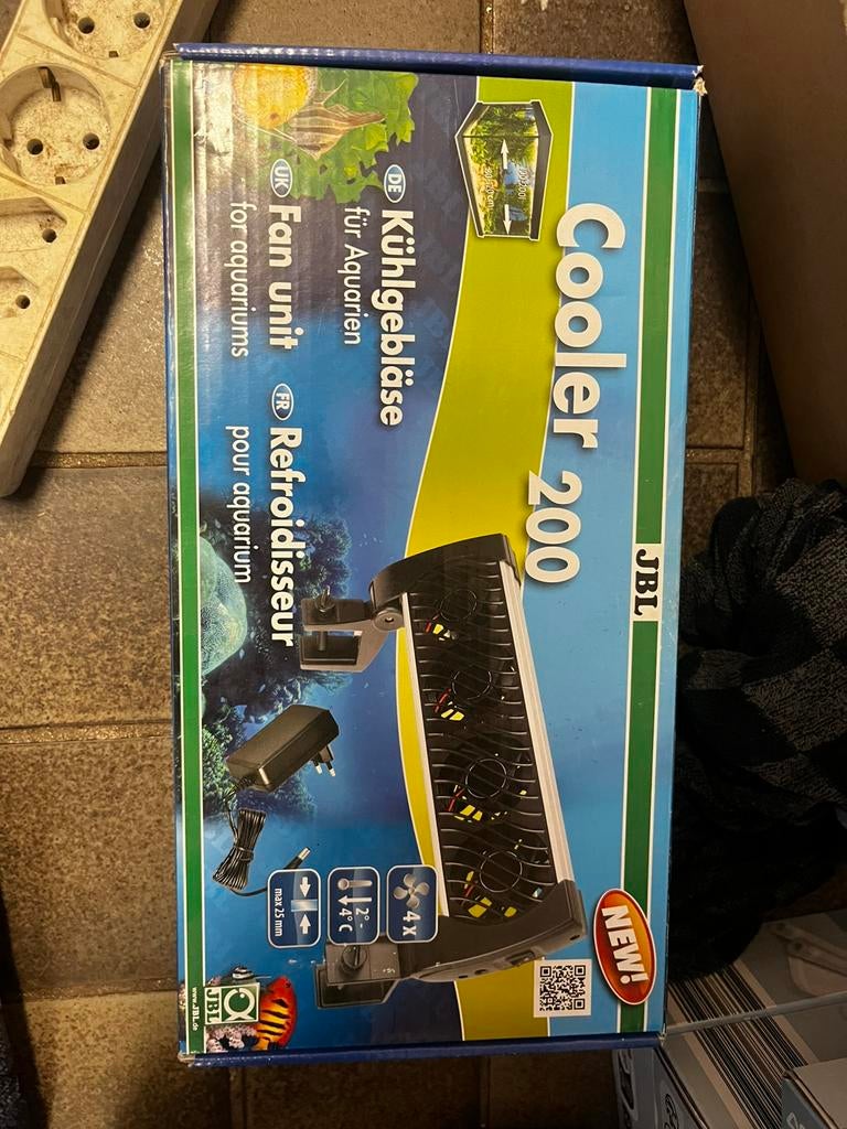 Cooler 200 nieuw in doos, Dieren en Toebehoren, Vissen | Aquaria en Toebehoren, Ophalen of Verzenden, Nieuw, Overige typen