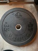 Rubberen Halterschijven - Top Conditie, Sport en Fitness, Ophalen, Zo goed als nieuw, Armen, Halterschijven
