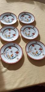 Zes ontbijtbordjes, Charles Field Haviland,  Limoges, Ophalen, Zo goed als nieuw, Bord(en), Overige stijlen