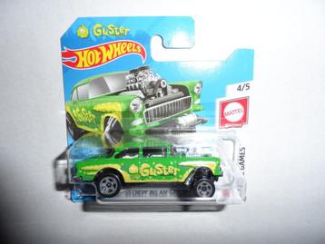 Hot Wheels - '55 Chevrolet Bel Air Gasser (groen) 1:64