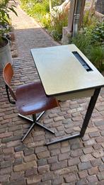 Vintage buro, Kinderen en Baby's, Kinderkamer | Tafels en Stoelen, Ophalen, Gebruikt, Tafel(s) en Stoel(en)