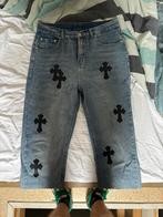 Chrome hearts broek maat M, Ophalen of Verzenden, Zo goed als nieuw, Blauw, W32 (confectie 46) of kleiner