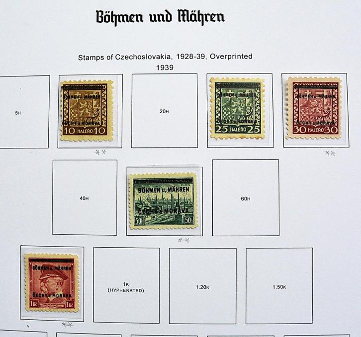 Duitse Rijk - bezette gebieden WO2 / DEEL 1, Postzegels en Munten, Postzegels | Volle albums en Verzamelingen, Buitenland, Verzenden