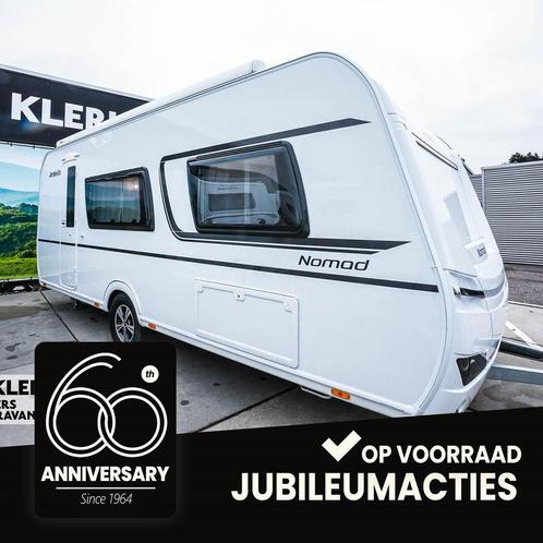 Dethleffs Nomad 520 ELT Korting 5155.- (bj 2023), Caravans en Kamperen, Caravans, Bedrijf, 1250 - 1500 kg, Dethleffs, 7 tot 8 meter