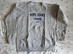 Grijze Pepe Jeans sweater, maat XXL (als XL), in perfecte st, Maat 56/58 (XL), Ophalen of Verzenden, Zo goed als nieuw, Pepe Jeans