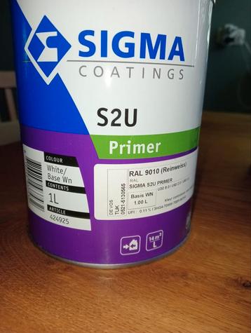 Sigma S2U Primer RAL9010 (grondverf, geschikt voor buiten) beschikbaar voor biedingen