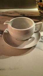 Saus kan met schotel Arzberg, Antiek en Kunst, Antiek | Servies los, Ophalen of Verzenden