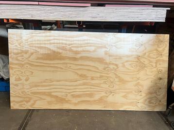 Underlayment 15 mm 122x244 cm €30,- incl beschikbaar voor biedingen