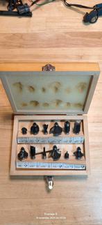 Set houtfrezen 8mm als nieuw en scherp!, Doe-het-zelf en Verbouw, Gereedschap | Freesmachines, Ophalen of Verzenden, Zo goed als nieuw