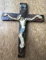 Keramiek kruisbeeld, Antiek en Kunst, Antiek | Religie, Ophalen of Verzenden