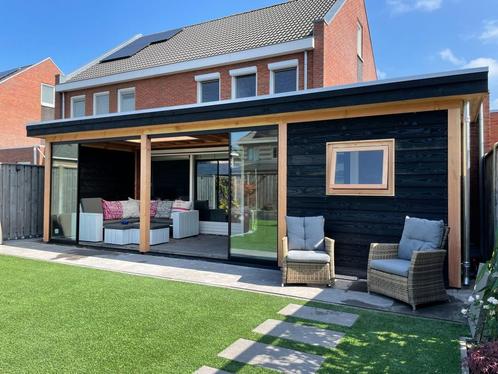 Douglashouten veranda's, luxe tuinkamers en overkappingen, Tuin en Terras, Overkappingen, Nieuw, Veranda, Verzenden