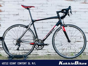 Giant Content SL Zwart/Rood/Wit M/L beschikbaar voor biedingen