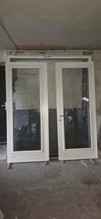 Openslaande tuindeuren met kozijn, Doe-het-zelf en Verbouw, Kozijnen en Schuifpuien, Ophalen, Zo goed als nieuw