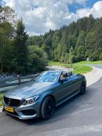 Mercedes-Benz C-Klasse C200 184pk 9G-TRONIC 2016 Grijs, Auto's, 1800 kg, 4 cilinders, Cabriolet, 4 stoelen
