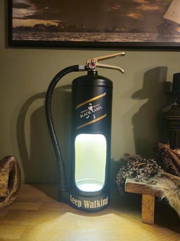 Johnnie Walker decoratieve brandblusser uniek cadeau beschikbaar voor biedingen