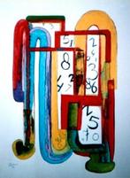 Kunsthandel Gennep - "Wegcijferen", Ophalen of Verzenden