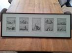 Etsen Hoorn 18e eeuw., Antiek en Kunst, Kunst | Etsen en Gravures, Ophalen