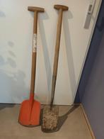 Bats en Spade,, Tuin en Terras, Hand-tuingereedschap, Ophalen, Gebruikt, Overige merken