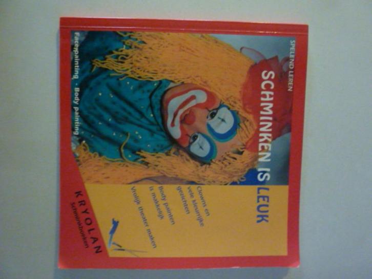 Kryolan schminkboeken - Schminken is leuk, Boeken, Overige Boeken, Zo goed als nieuw, Verzenden