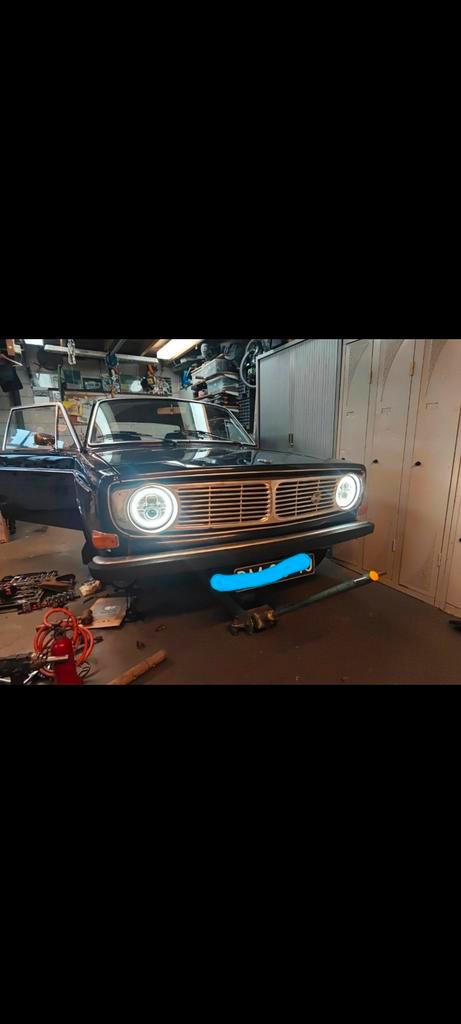 Volvo 140 142 144 145 LED koplampen  P1800 122 121 544 164, Auto diversen, Auto-accessoires, Ophalen of Verzenden