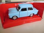 Welly NEX Trabant 601 blauw, Hobby en Vrije tijd, Modelauto's | 1:43, Ophalen of Verzenden, Nieuw, Auto, Overige merken