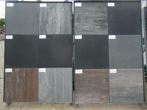 NIEUWE TERRASTEGELS div kleuren 60x60x4cm  met coating, Tuin en Terras, Tegels en Klinkers, Nieuw, Terrastegels, Beton, 10 m² of meer