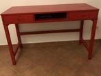 bureau mooi rood  118x50x75, Ophalen, Gebruikt, Bureau