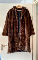 Nieuwe faux-fur teddy jas donkerbruin - maat XXL, Ophalen of Verzenden, Nieuw, Maat 46/48 (XL) of groter, Bruin