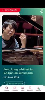 Lang Lang schittert in Chopin en Schumann, Mei, Eén persoon