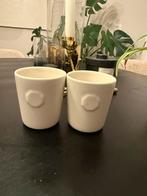Twee Douwe Egberts kopjes zonder oor, Ophalen of Verzenden, Zo goed als nieuw