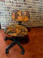 Kinderstoel lion king, met poster en klok, Ophalen, Zo goed als nieuw, Meegroeistoel