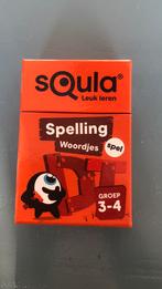 Squla spelling woorden spel groep 3-4, 2-4 personen, Gebruikt, Ophalen of Verzenden
