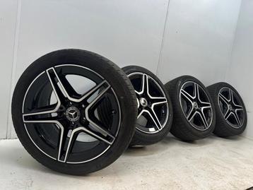 Velgen set + banden van een Mercedes C-Klasse beschikbaar voor biedingen