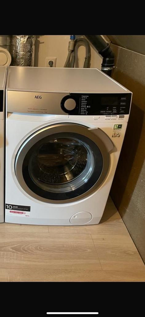 Wasmachine softwater AEG L9FENS96, Witgoed en Apparatuur, Wasmachines, Zo goed als nieuw, 85 tot 90 cm, Ophalen of Verzenden