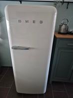 Smeg Koelkast - Crème, Ophalen, 200 liter of meer, Zo goed als nieuw, Energieklasse A of zuiniger