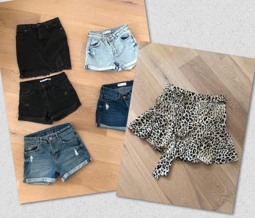 Stradivarius skort skirt rok korte broek Luipaardprint  S, Kleding | Dames, Rokken, Zo goed als nieuw, Maat 36 (S), Beige, Boven de knie