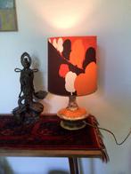 Vintage W. Germany tafellamp, Walter Gerhard, orange, Antiek en Kunst, Ophalen of Verzenden