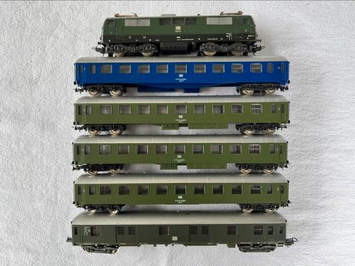 Lima DB set met BR 111 lok en 5 rijtuigen, Hobby en Vrije tijd, Modeltreinen | H0, Gebruikt, Treinset, Gelijkstroom, Lima, Analoog
